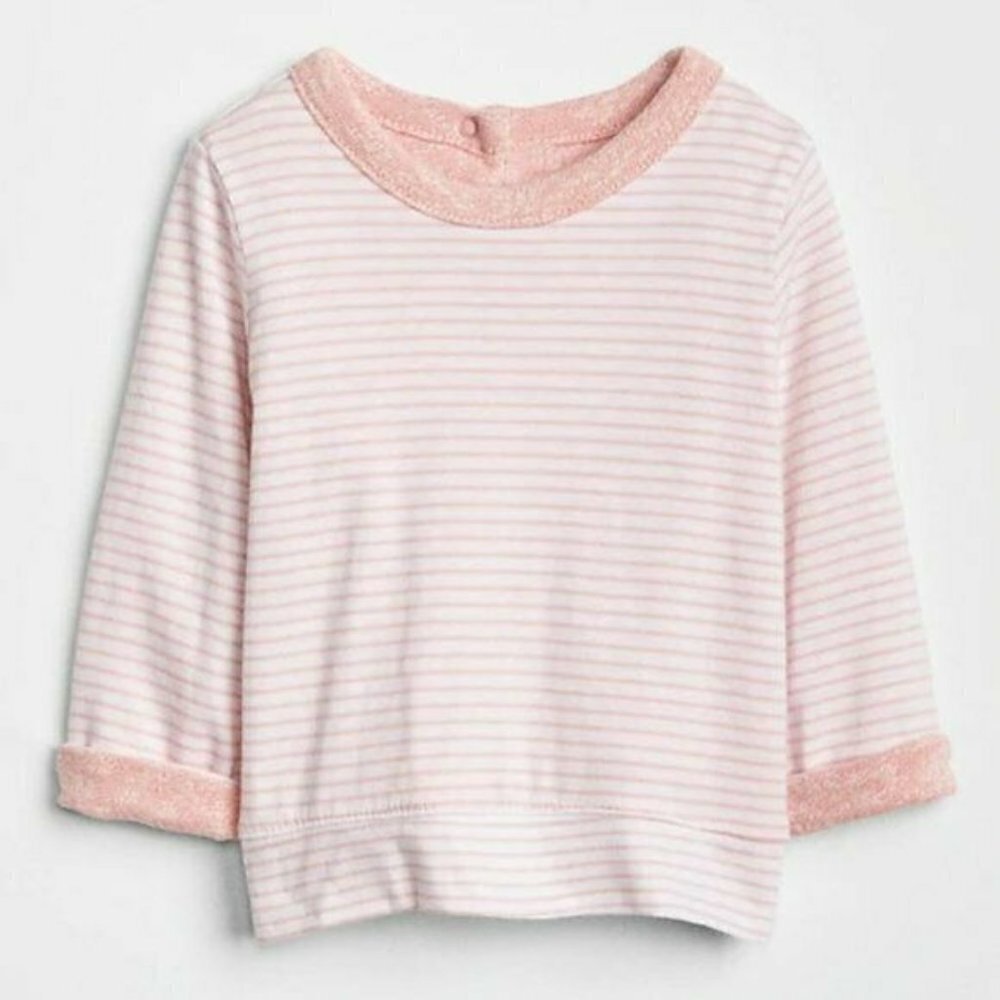 NWT Baby Reversible Pullover Sweatshirt 0-3m